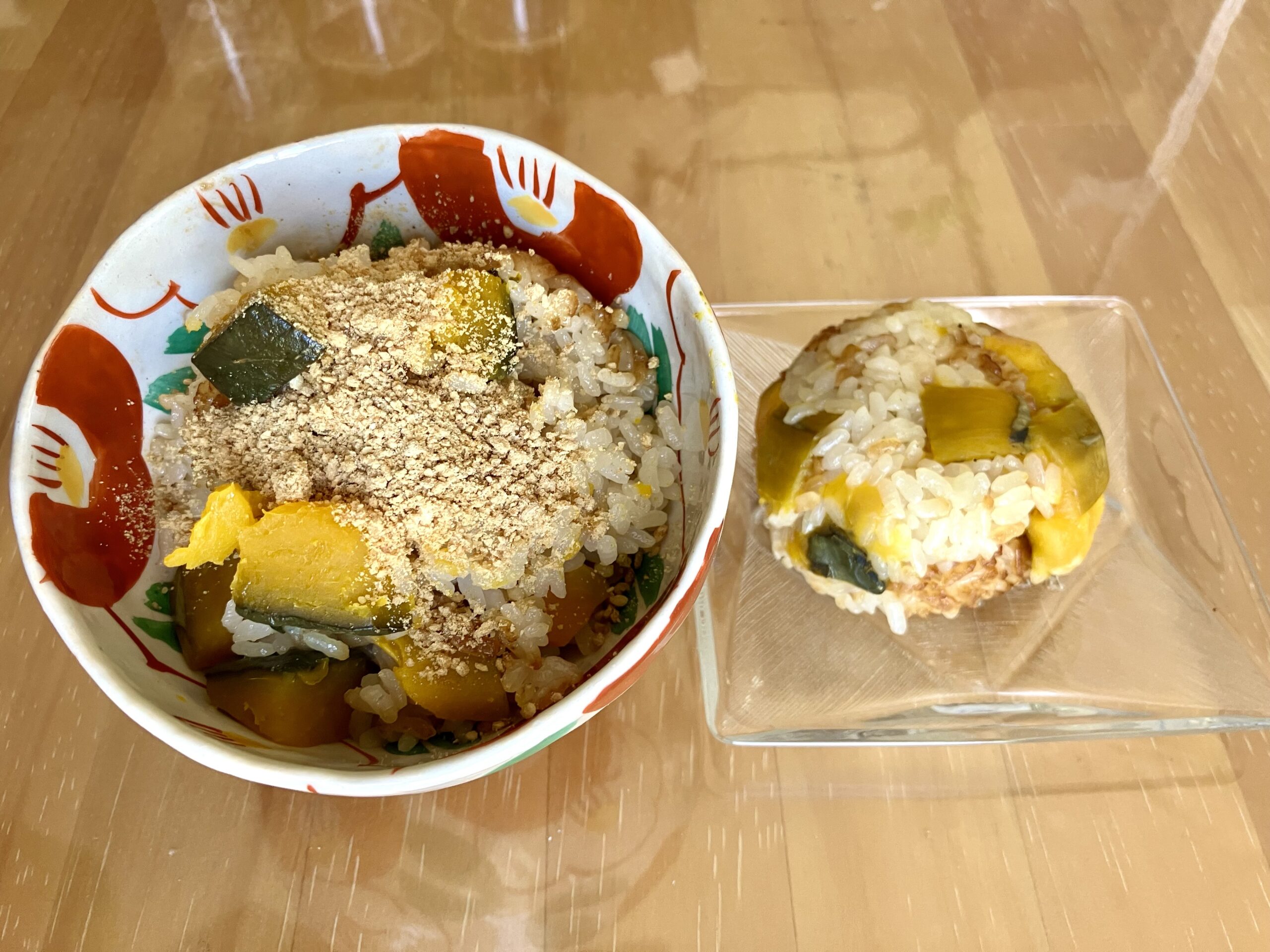 カボチャご飯