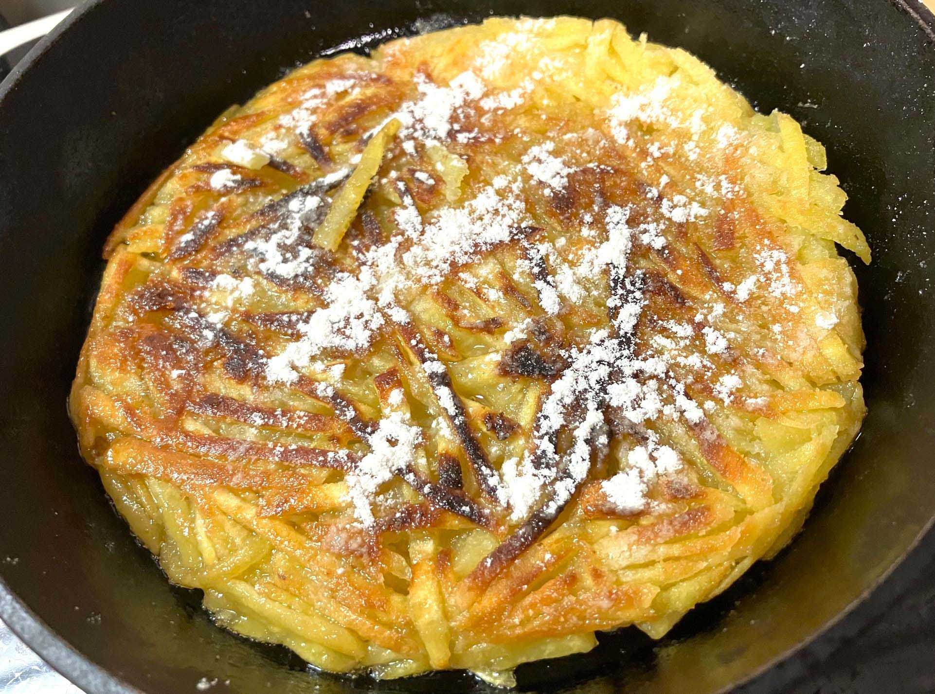 サツマイモのカリカリ焼き