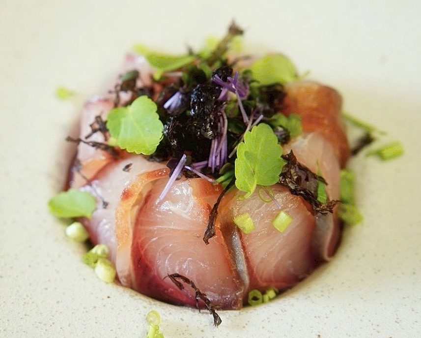 寒ブリの漬け茶漬け