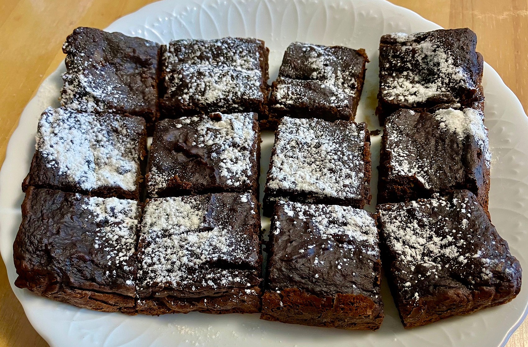 フライパンでガトーショコラ